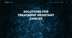 Desktop Screenshot of oncosynergy.com